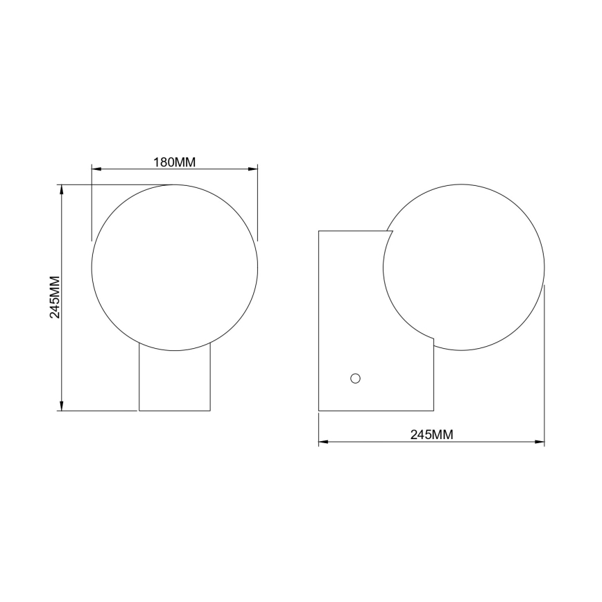 Zuma Line - Stenska svetilka 1xE27/25W/230V zlata