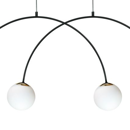 Zuma Line - Lestenec na kablu 4xE14/10W/230V črna
