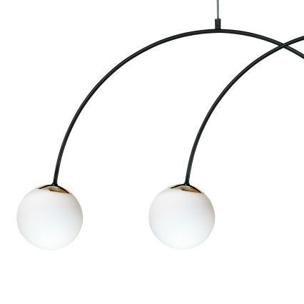 Zuma Line - Lestenec na kablu 4xE14/10W/230V črna