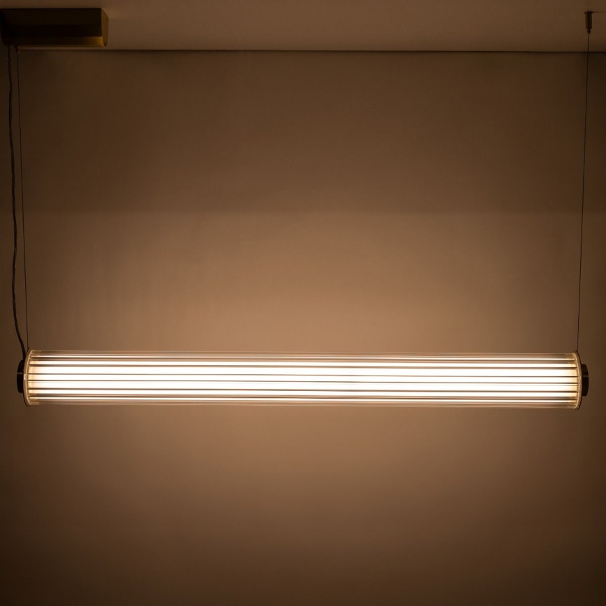 Zuma Line - zatemnjevalni LED viseči lestenec na kablu LED/39W/230V 2700-6500K zlata + daljinski upravljalnik