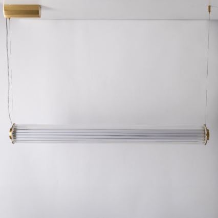 Zuma Line - zatemnjevalni LED viseči lestenec na kablu LED/39W/230V 2700-6500K zlata + daljinski upravljalnik