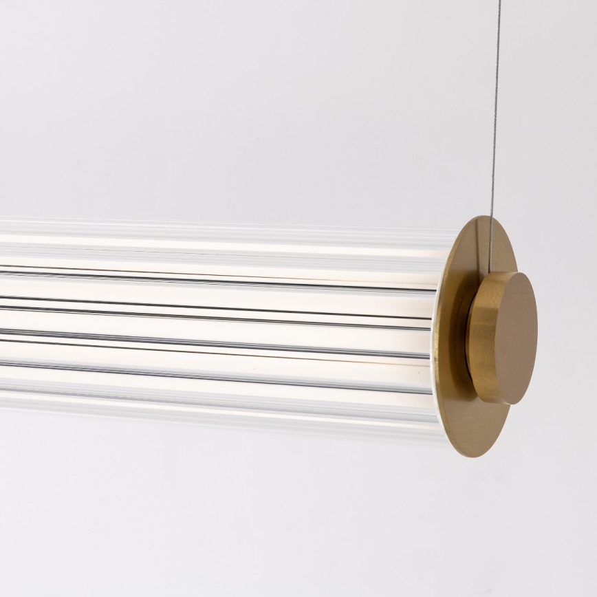 Zuma Line - zatemnjevalni LED viseči lestenec na kablu LED/39W/230V 2700-6500K zlata + daljinski upravljalnik