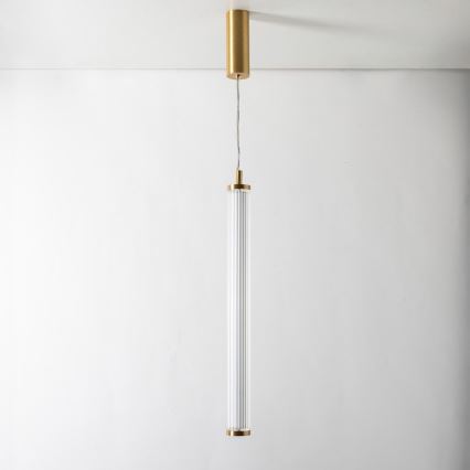 Zuma Line - LED zatemnljiv viseči lestenec na kablu LED/26W/230V 2700-6500K zlata + z daljinskim upravljalnikom