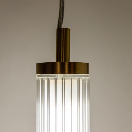 Zuma Line - LED zatemnljiv viseči lestenec na kablu LED/26W/230V 2700-6500K zlata + z daljinskim upravljalnikom