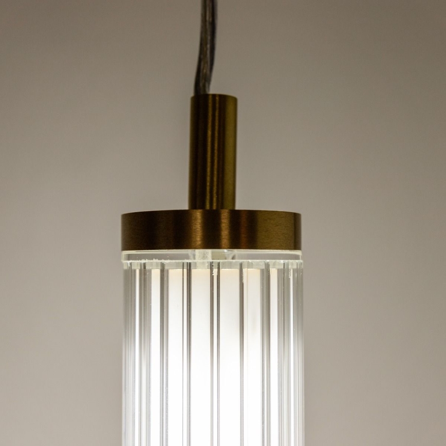 Zuma Line - LED zatemnljiv viseči lestenec na kablu LED/26W/230V 2700-6500K zlata + z daljinskim upravljalnikom
