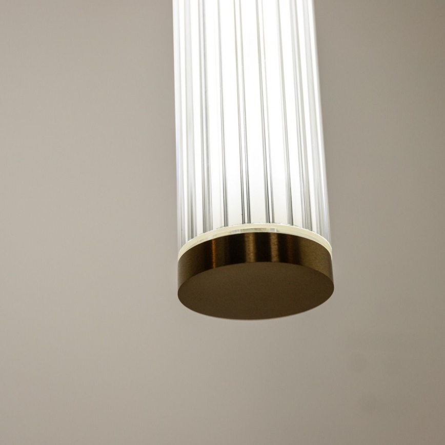Zuma Line - LED zatemnljiv viseči lestenec na kablu LED/26W/230V 2700-6500K zlata + z daljinskim upravljalnikom