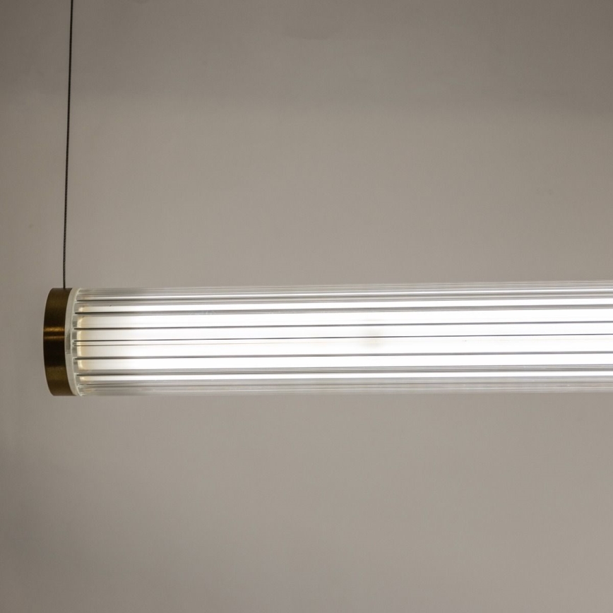Zuma Line - LED zatemljiv lestenec na jekleni vrvici LED/64W/230V 2700-6500K zlati + daljinski upravljalnik