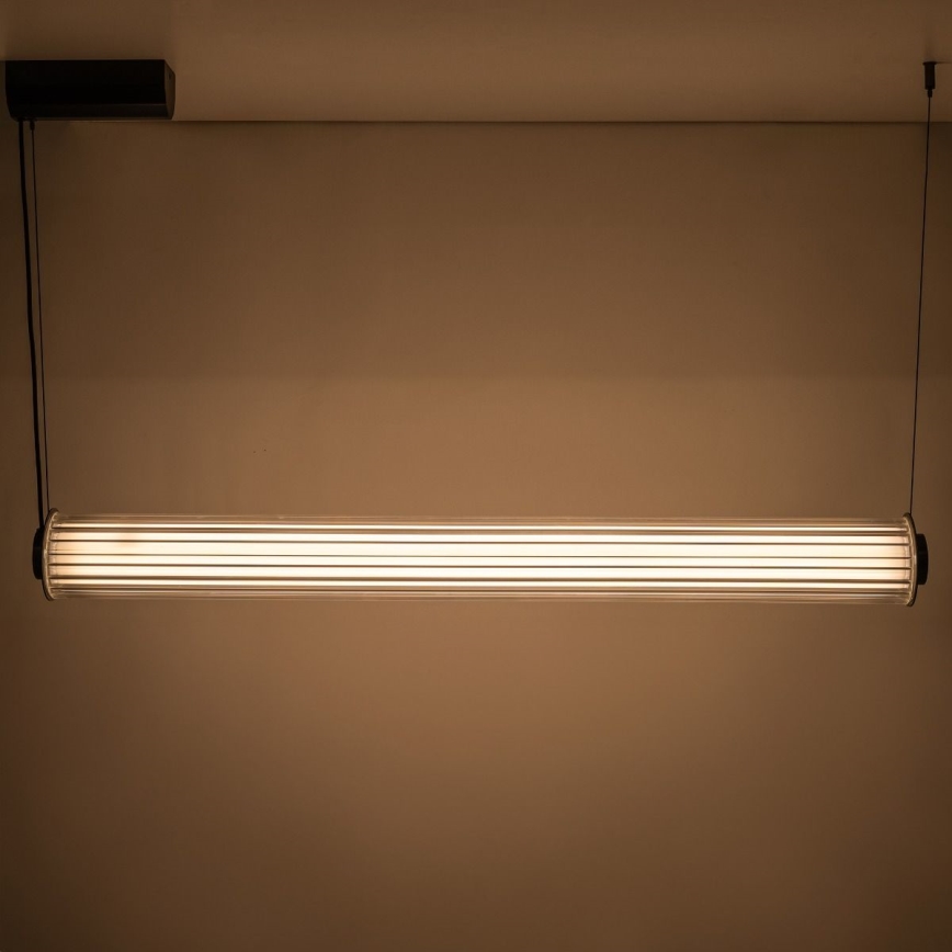 Zuma Line - LED viseči lestenec na kablu z nastavljivo svetlostjo LED/39W/230V 2700-6500K črna + daljinski upravljalnik
