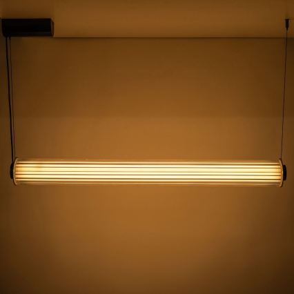 Zuma Line - LED viseči lestenec na kablu z nastavljivo svetlostjo LED/39W/230V 2700-6500K črna + daljinski upravljalnik
