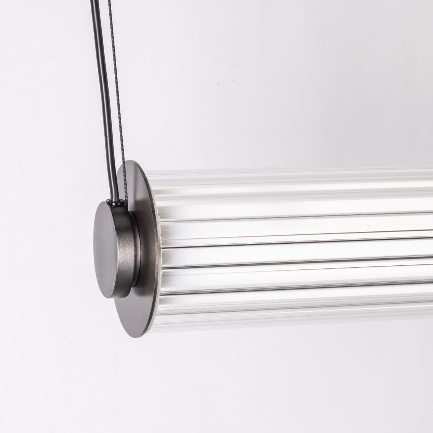 Zuma Line - LED viseči lestenec na kablu z nastavljivo svetlostjo LED/39W/230V 2700-6500K črna + daljinski upravljalnik