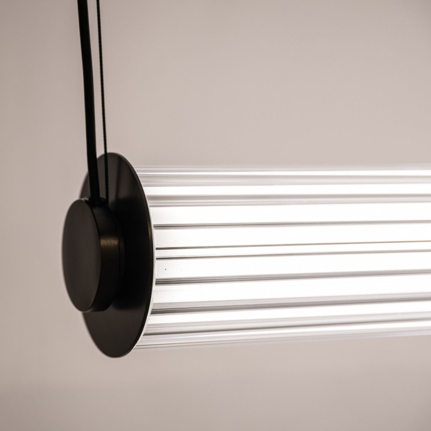 Zuma Line - LED viseči lestenec na kablu z nastavljivo svetlostjo LED/39W/230V 2700-6500K črna + daljinski upravljalnik