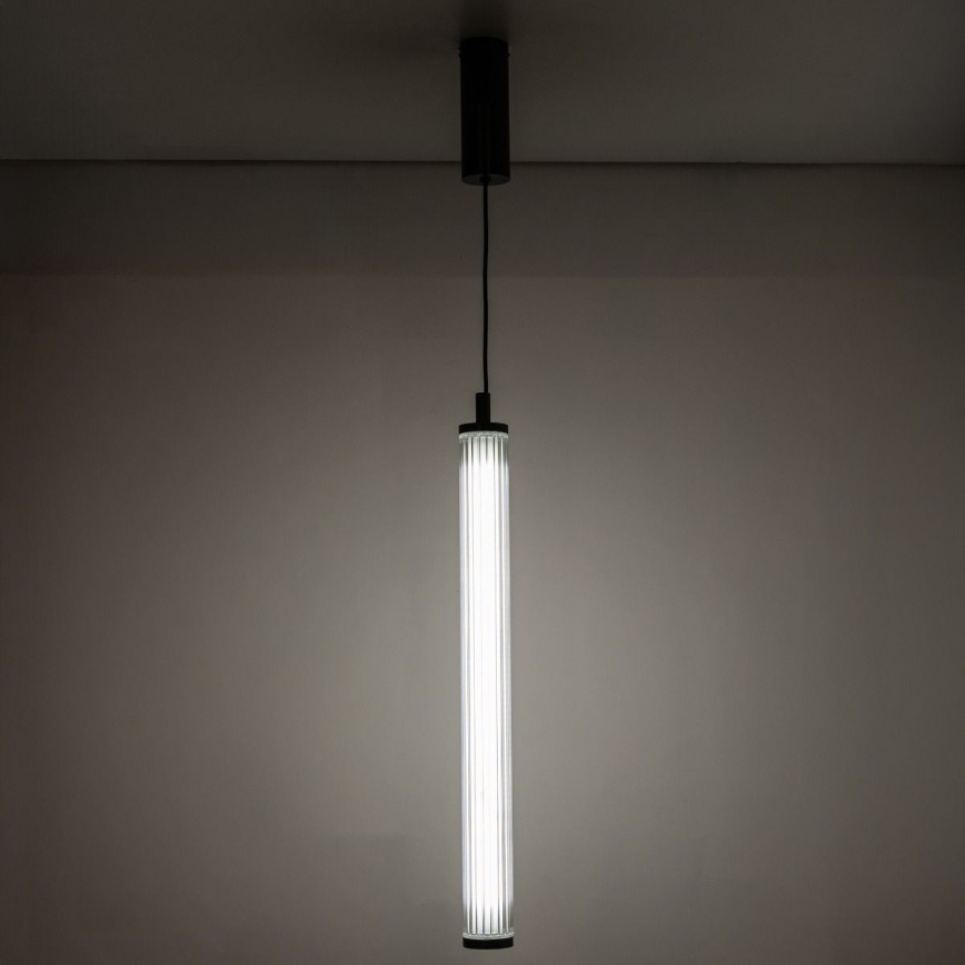 Zuma Line - LED zatemljiv lestenec na jekleni vrvici LED/26W/230V 2700-6500K črna + daljinski upravljalnik