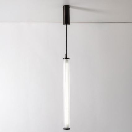 Zuma Line - LED zatemljiv lestenec na jekleni vrvici LED/26W/230V 2700-6500K črna + daljinski upravljalnik