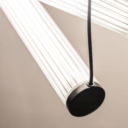 Zuma Line - LED zatemljiv lestenec na kablu LED/64W/230V 2700-6500K črna + daljinski upravljalnik