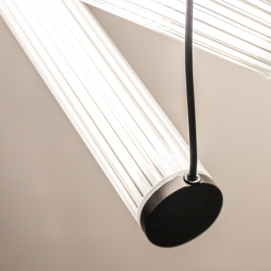 Zuma Line - LED zatemljiv lestenec na kablu LED/64W/230V 2700-6500K črna + daljinski upravljalnik