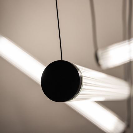 Zuma Line - LED zatemljiv lestenec na kablu LED/64W/230V 2700-6500K črna + daljinski upravljalnik