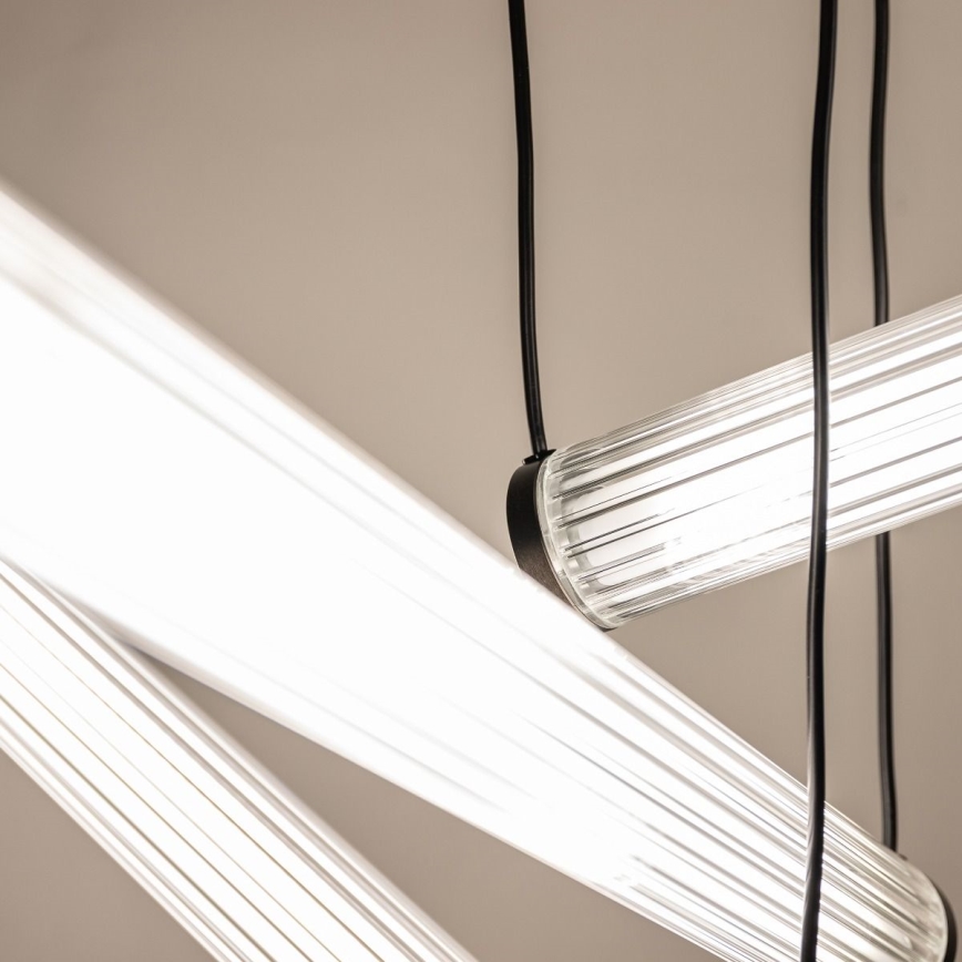 Zuma Line - LED zatemljiv lestenec na kablu LED/64W/230V 2700-6500K črna + daljinski upravljalnik