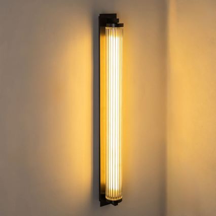 Zuma Line - LED Zatemnjivo stensko svetilo LED/26W/230V 2700-6500K črna + daljinski upravljalnik