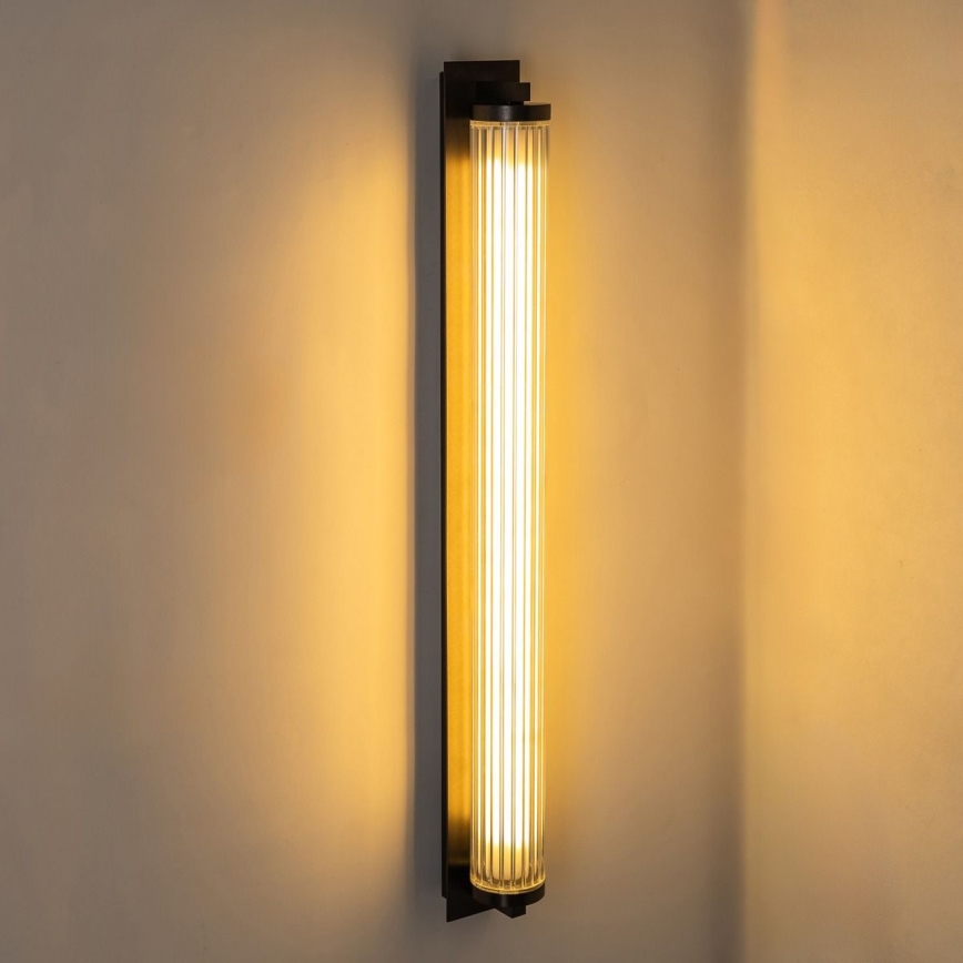 Zuma Line - LED Zatemnjivo stensko svetilo LED/26W/230V 2700-6500K črna + daljinski upravljalnik