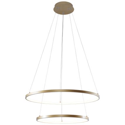 Zuma Line - LED Lestenec na vrvici LED/50W/230V 3000/4000/6000K pr. 60 cm zlata