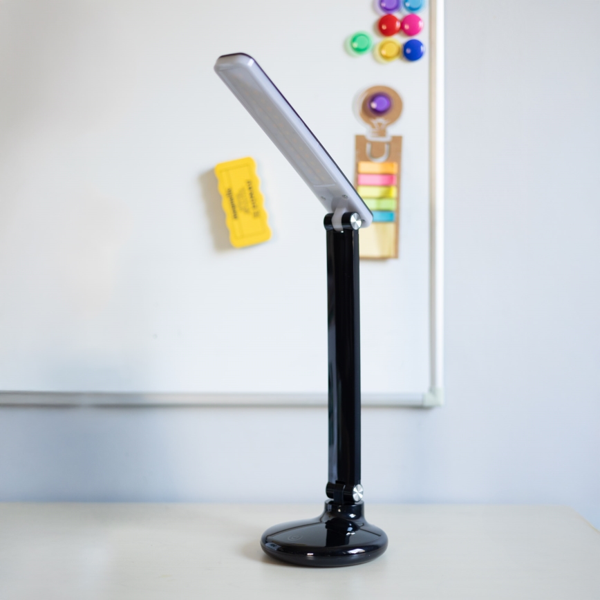 Zuma Line - LED Polnilna namizna svetilka LED/6W/1200 mAh 3000/4500/6000K CRI 90 črna