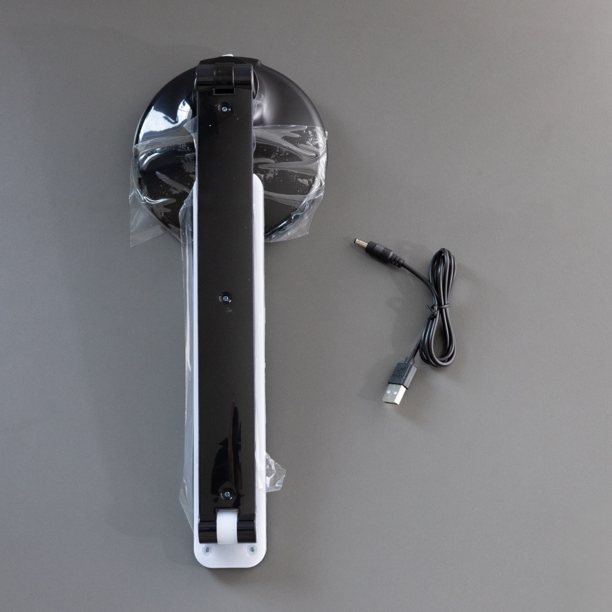 Zuma Line - LED Polnilna namizna svetilka LED/6W/1200 mAh 3000/4500/6000K CRI 90 črna