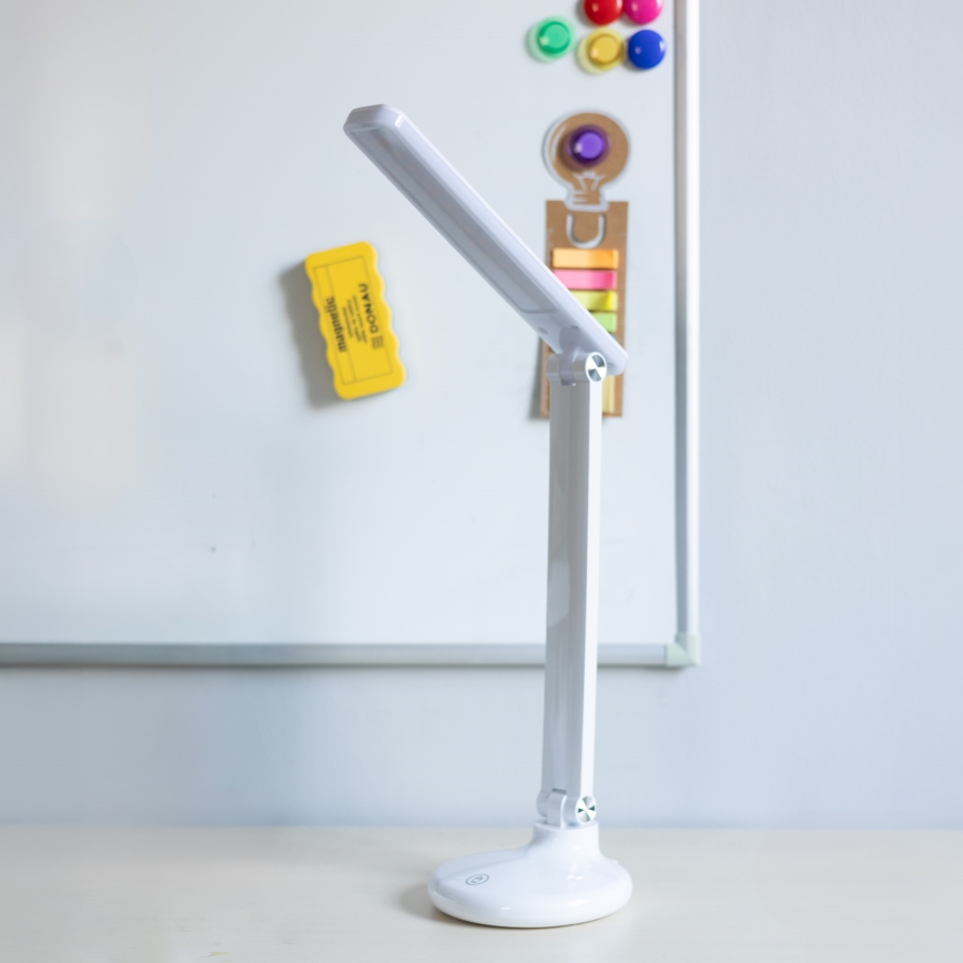 Zuma Line - LED Polnilna namizna svetilka LED/6W/1200 mAh 3000/4500/6000K CRI 90 bela