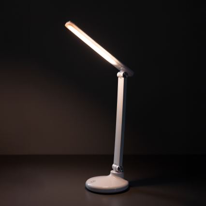 Zuma Line - LED Polnilna namizna svetilka LED/6W/1200 mAh 3000/4500/6000K CRI 90 bela