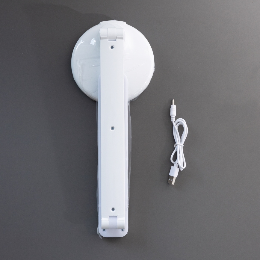 Zuma Line - LED Polnilna namizna svetilka LED/6W/1200 mAh 3000/4500/6000K CRI 90 bela