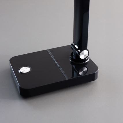 Zuma Line - LED Polnilna namizna svetilka LED/8W/1200 mAh 3000/4500/6000K CRI 90 črna
