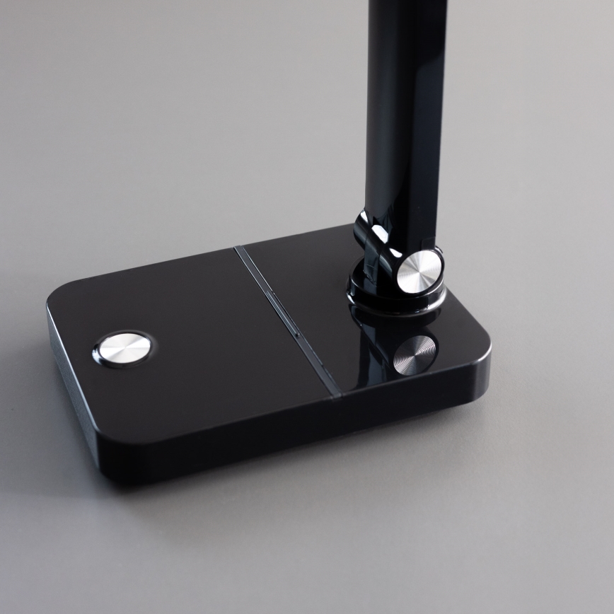 Zuma Line - LED Polnilna namizna svetilka LED/8W/1200 mAh 3000/4500/6000K CRI 90 črna