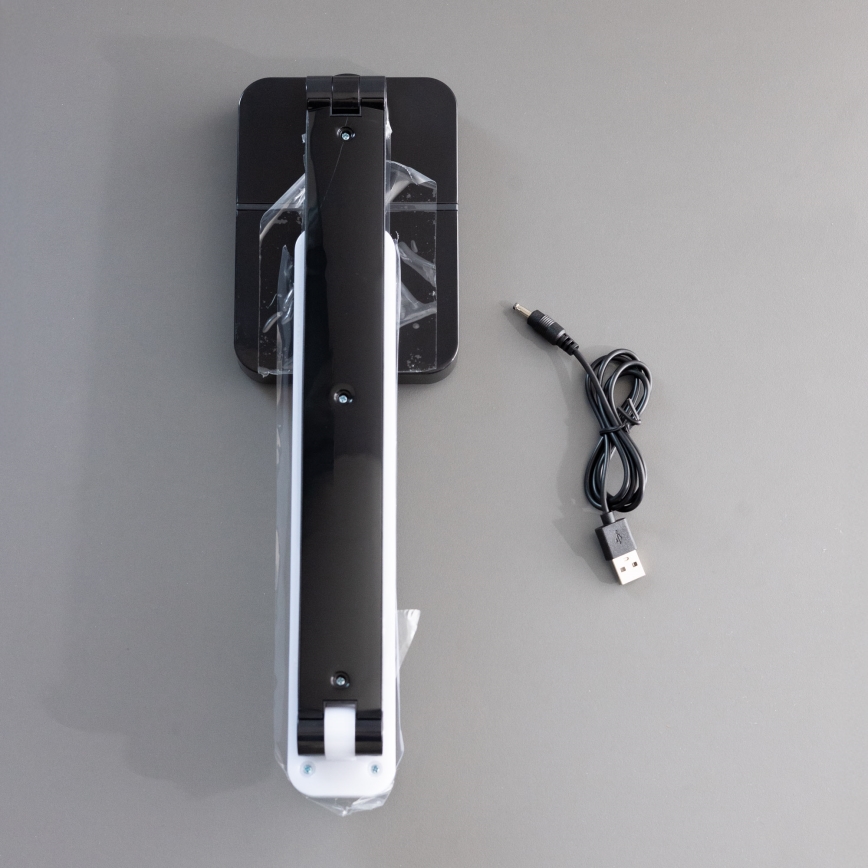 Zuma Line - LED Polnilna namizna svetilka LED/8W/1200 mAh 3000/4500/6000K CRI 90 črna