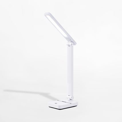 Zuma Line - LED Polnilna namizna svetilka LED/8W/1200 mAh 3000/4500/6000K CRI 90 bela