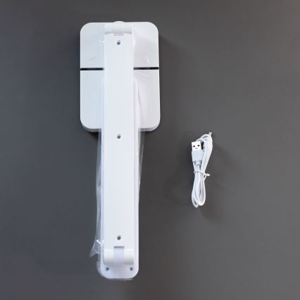 Zuma Line - LED Polnilna namizna svetilka LED/8W/1200 mAh 3000/4500/6000K CRI 90 bela