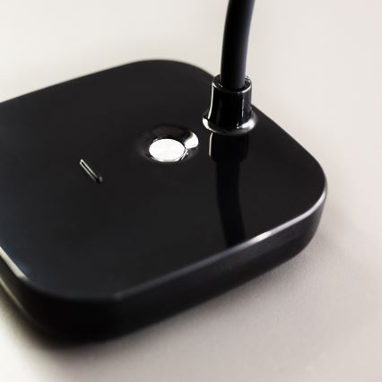 Zuma Line - LED Polnilni namizna svetilka LED/7W/1200 mAh 3000/4500/6000K črna