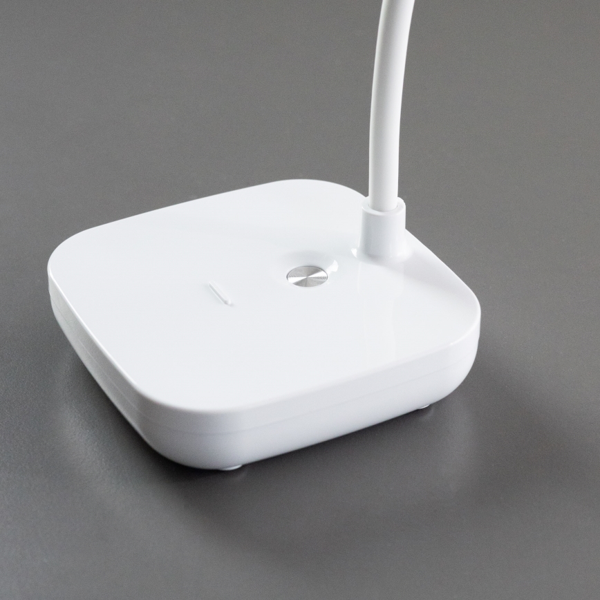 Zuma Line - LED Polnilna namizna svetilka LED/7W/1200 mAh 3000/4500/6000K CRI 90 bela