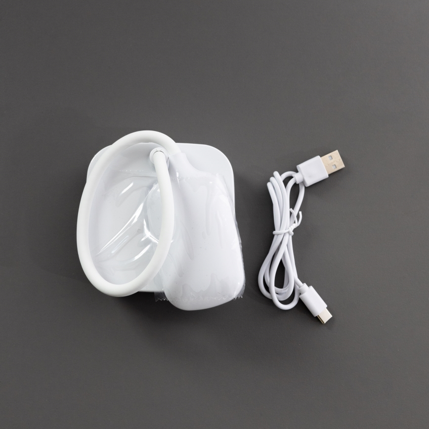 Zuma Line - LED Polnilna namizna svetilka LED/7W/1200 mAh 3000/4500/6000K CRI 90 bela