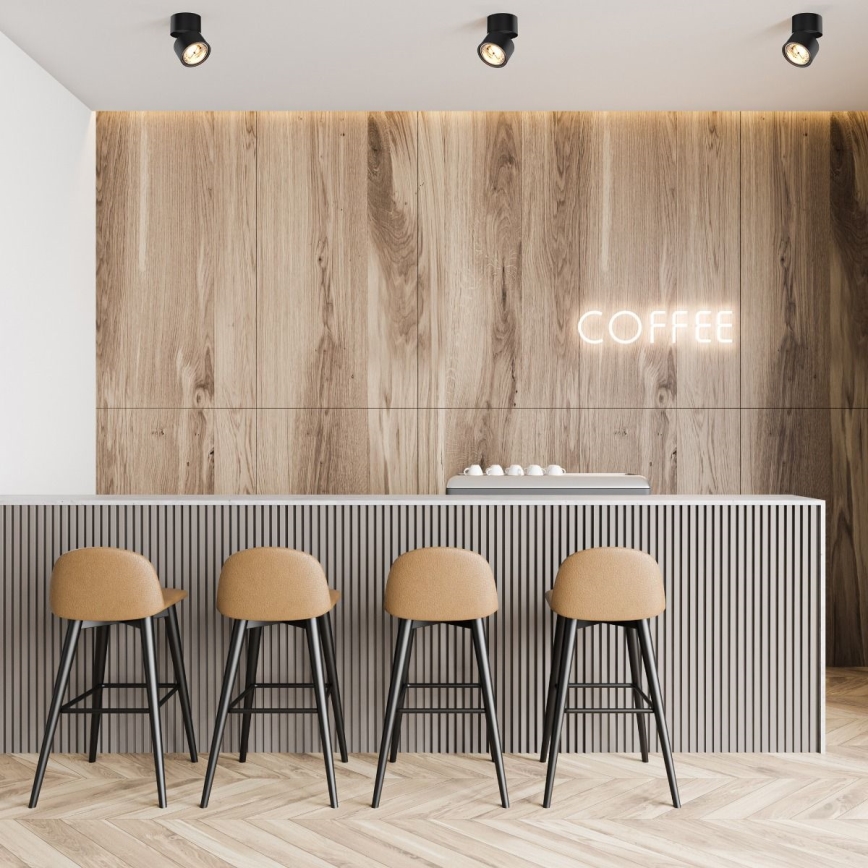 Zuma Line - Smerna svetilka 1xGU10-ES111/15W/230V črna