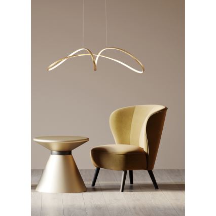 Zuma Line - LED Lestenec na vrvici LED/50W/230V 3000/4000/6000K zlata