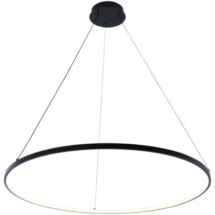 Zuma Line - LED Lestenec na vrvici LED/36W/230V 3000/4000/6000K pr. 80 cm črna