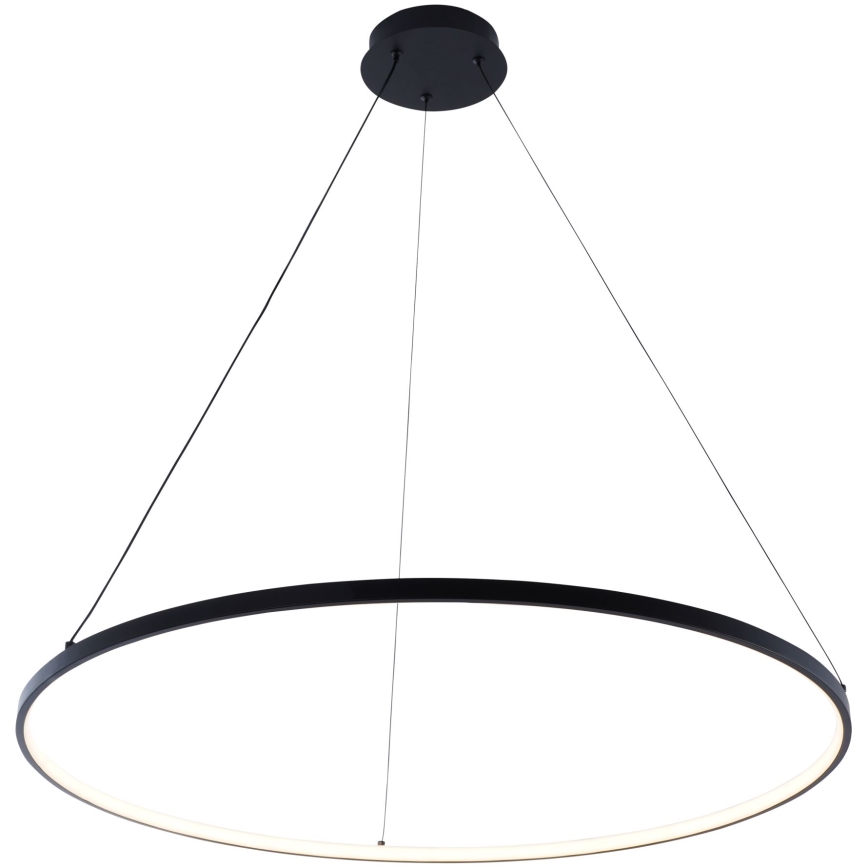 Zuma Line - LED Lestenec na vrvici LED/36W/230V 3000/4000/6000K pr. 80 cm črna
