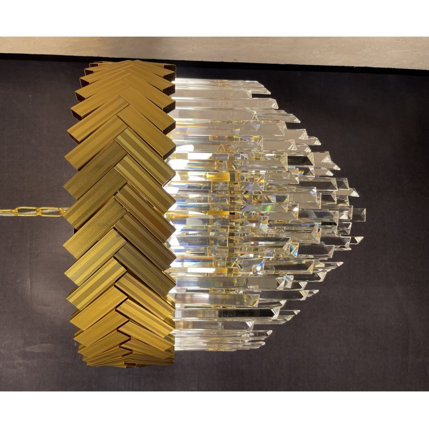 Zuma Line - Lestenec na verigi 9xE14/40W/230V zlata