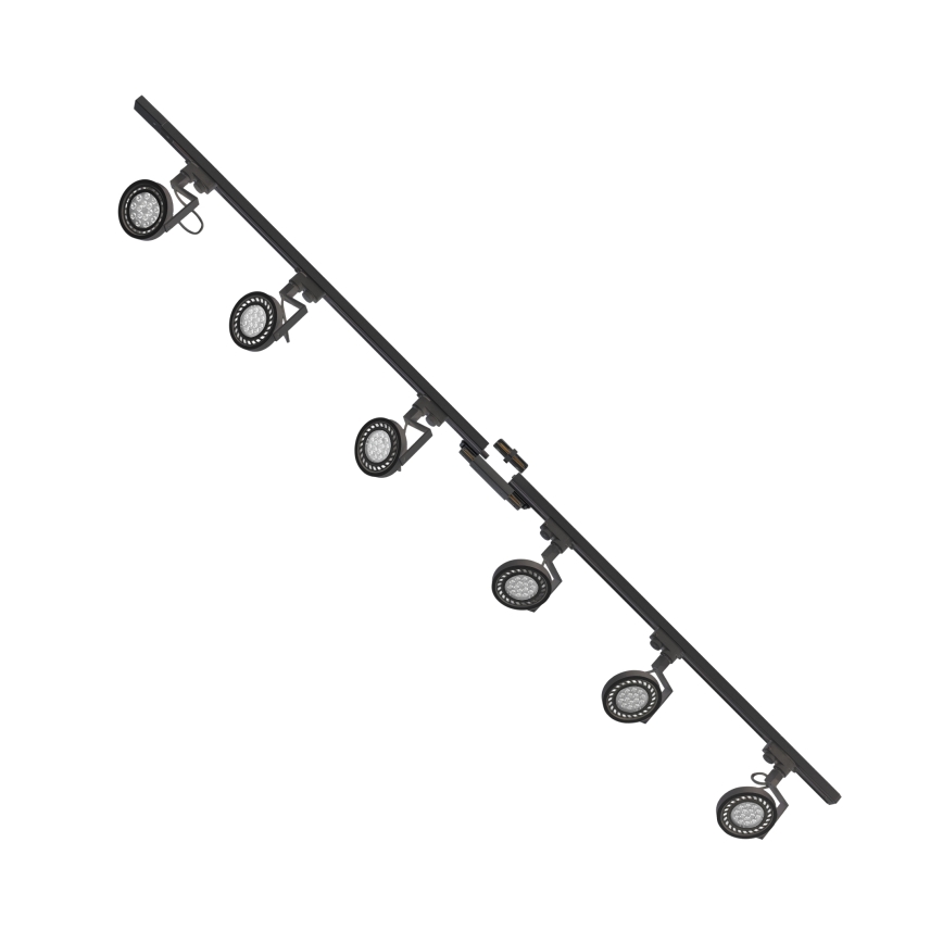 Zuma Line - Reflektor za tračni sistem 6xGU10/10W/230V črna