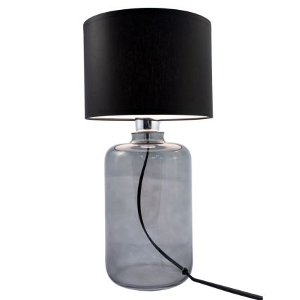 Zuma Line - Namizna svetika 1xE27/40W/230V črna