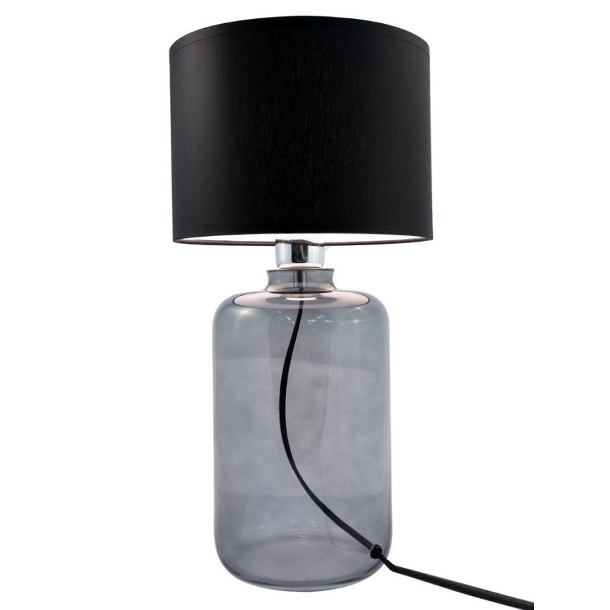 Zuma Line - Namizna svetika 1xE27/40W/230V črna