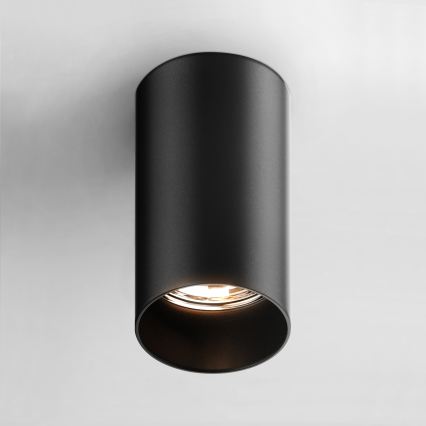 Zuma Line - LED RGBW zatemnjiva točkovna svetilka 1xGU10/4,8W/230V črna + daljinski upravljalnik