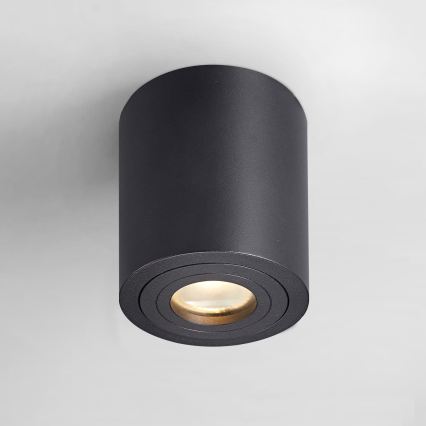 Zuma Line - LED RGBW zatemnljivo kopalniško točkovno svetilo 1xGU10/6W/230V IP44 črno + daljinski upravljalnik