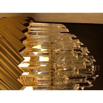 Zuma Line - Lestenec na drogu 9xE14/40W/230V zlata