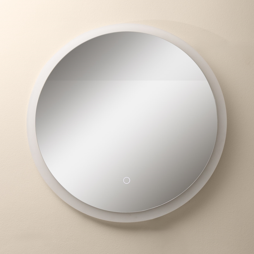 Zuma Line - LED Kopalniško ogledalo s osvetlitvijo LED/24W/230V 3000/4000/6000K pr. 60 cm IP44 bela