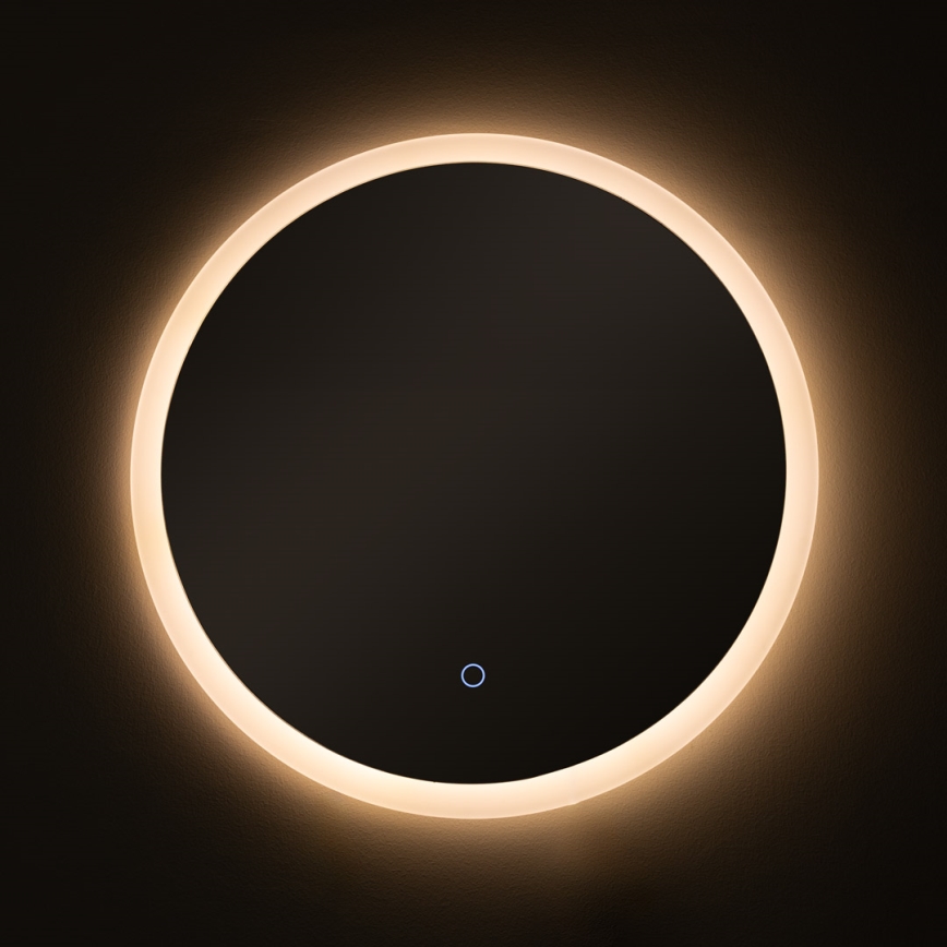 Zuma Line - LED kopalniško stensko ogledalo z osvetlitvijo LED/24W/230V 3000/4000/6000K premer 60 cm IP44